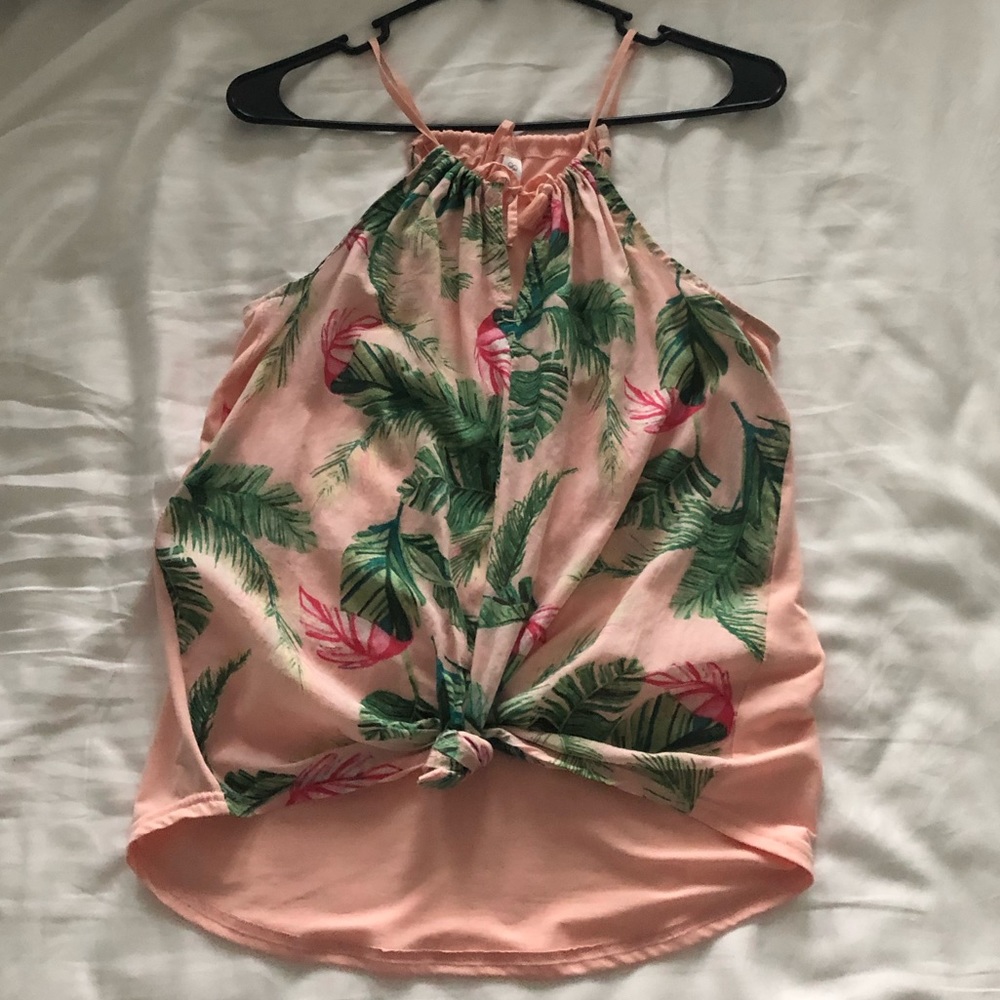 Beachy Floral Tank 🌺